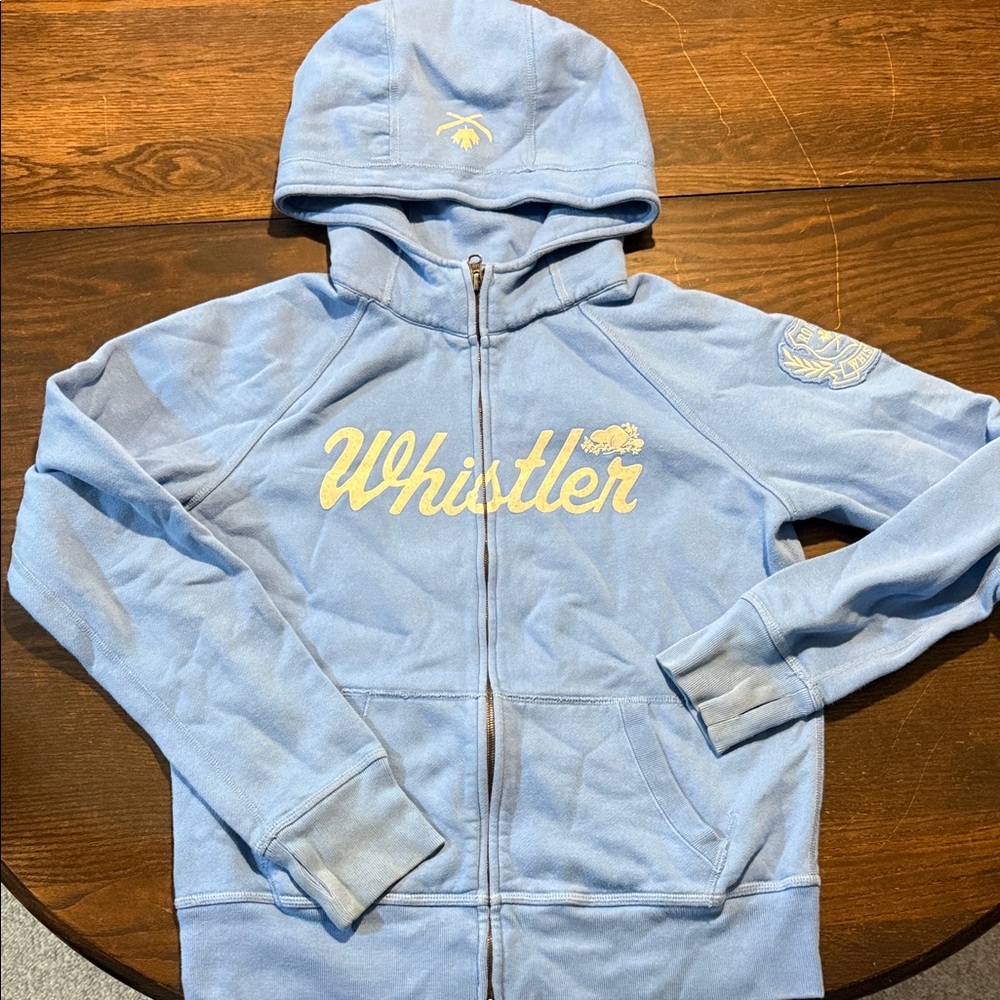 Roots Canada Blue Whistler Hoodie